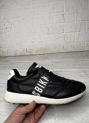 Мужские кожаные кроссовки dirk bikkembergs оригинал
