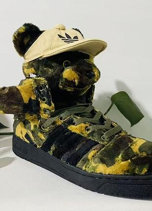 Кросівки adidas jeremy scott camo bear під замовлення❗️❗️❗️