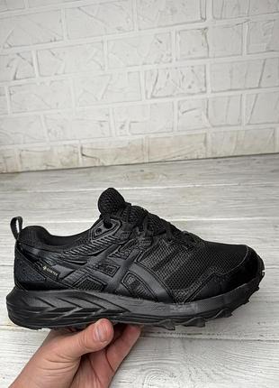 Крутые черные кроссовки asics gel-sonoma 6 gtx gore-tex