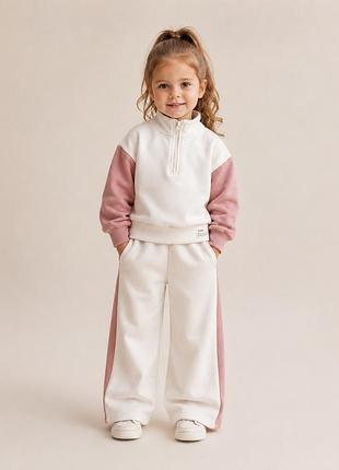Стильний трендовий теплий костюм на дівчинку 3/4р primark