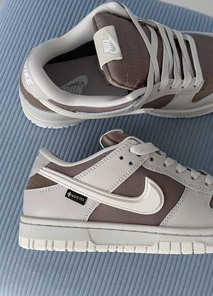 Dunk low gore-tex light bone / mink brown