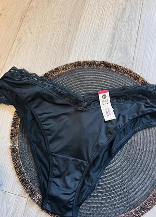 Чорні трусики бразиліани m&s