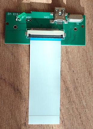 Перехідник адаптер zif 1.8" hdd / ssd на usb 40 pin