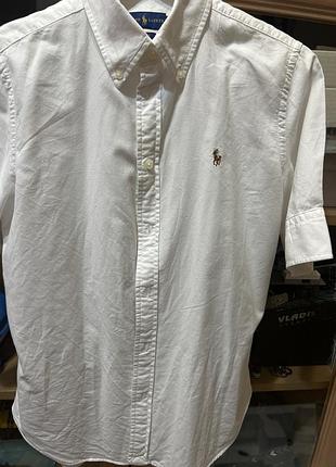 Сорочка ralph lauren біла розмір m