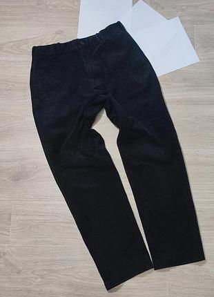 Вельветовые брюки унисекс uniqlo до щиколотки.. размер s(27-30)