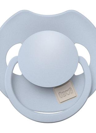 Пустышка силиконовая динамическая lovi prime 0-6 мес 1 шт baby blue