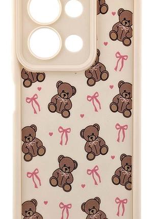 Чехол shock case print для телефона xiaomi redmi 15c 4g eu (eu version код модели 25078ra3ee) 173mm бампер с рисунком мишки