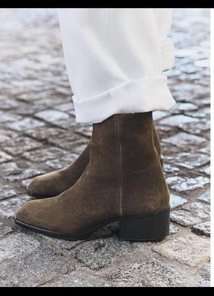 Черевики чобітки zara 36
