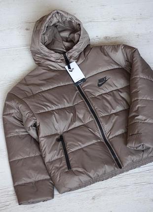 Nike куртка пуховик оригинал l та xl