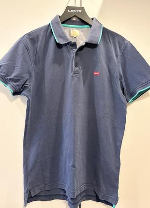 Поло чоловіче levi’s синє
