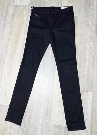 Мужские брендовые джинсы diesel , размер 33/34 super slim skinny regular waist .