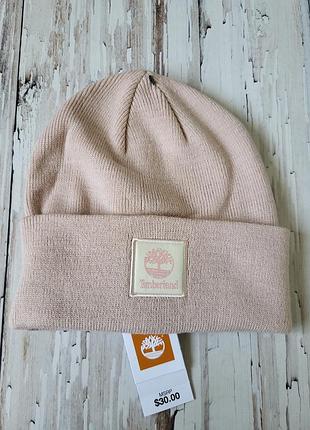 Шапка timberland оригінал колір пудра