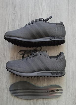 Кросівки чоловічі adidas la'trainer сірі, розмір 40