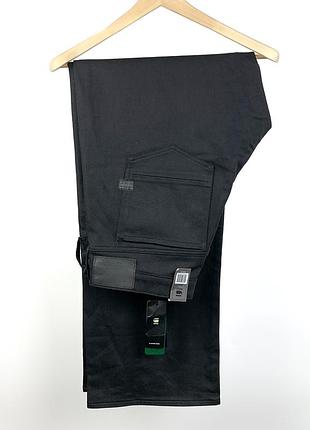 Жіночі прямі унісекс чорні джинси g-star raw judee loose 34-34 великий розмір нові
