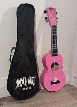 Укулеле сопрано - mahalo pink + медіатор