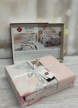 Постільна білизна дитяча полуторна cotton box ранфорс 160 на 220 см kimela