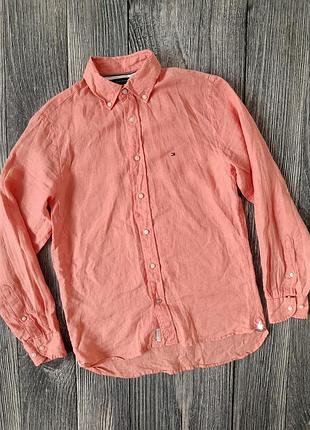 Рубашка Tommy hilfiger linen (s размер)