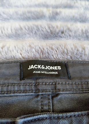 Джинси чоловічі jack&jones сірі 5
