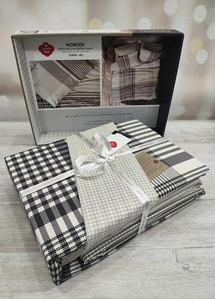 Постільна білизна дитяча полуторна cotton box ранфорс 160 на 220 см soren