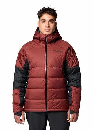 Високотехнологічний пуховик columbia roaring fork ii down (розмір medium, колір spice/black)