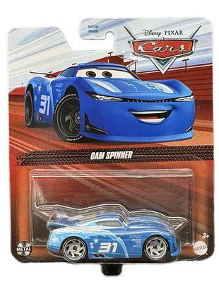 Автомобиль тачки cars cam spinner кэм спиннер mattel disney pixar