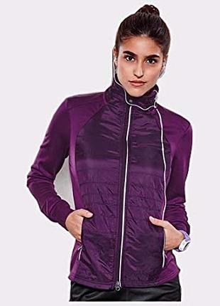 Tchibo essential sport jacket for women спортивна термокуртка tchibo active (tcm) / жіноча бігова куртка, розмір (38)