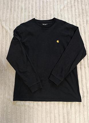 Лонгслів чоловічий carhartt чорний