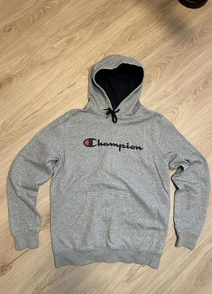 Худі чоловіче champion сіре