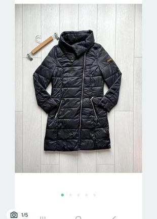 Куртка жіноча barbour стьобана чорна
