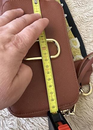 Сумка marc jacobs snapshot (terracotta/brown) 5
