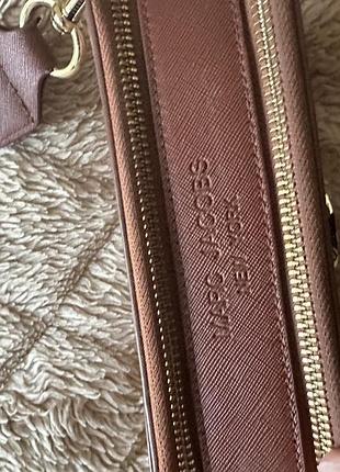 Сумка marc jacobs snapshot (terracotta/brown) 7