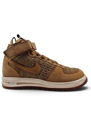 Кросівки nike lunar force 1 flyknit «льон»