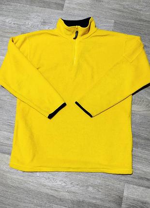 Мужская тёплая флисовая кофта , размер l-xl .