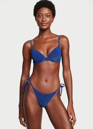 Купальник victoria's secret з люрексом, верх 36d, низ xs