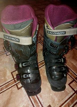 Лижні чоботи "salomon"