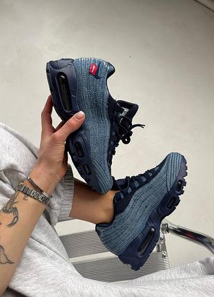 Кроссовки найк женские и мужские nike air max 95 x levi's
