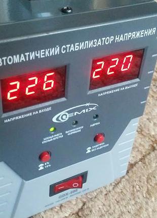 Стабілізатор напруги gemix gmx-500 для холодильника. 3