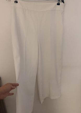 Білі брюки zara 2