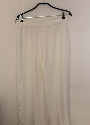 Білі брюки zara 4
