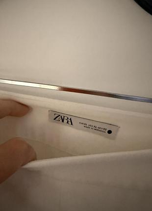 Білі брюки zara 3