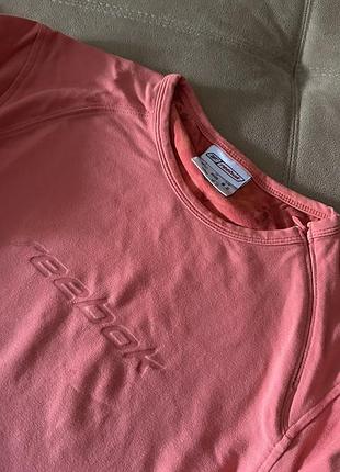 Кофта жіноча reebok вінтажна спортивна коралова one size