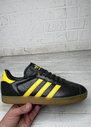 Крутые кожаные кроссовки adidas gazelle оригинал