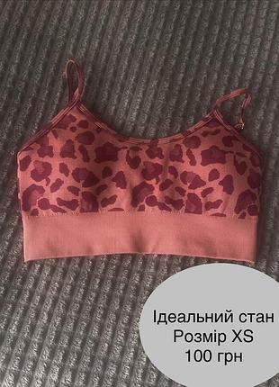 Топ в леопардовий принт