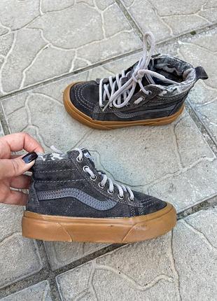 Высокие кеды кеди хайтопы ботинки черевики vans 27-28p