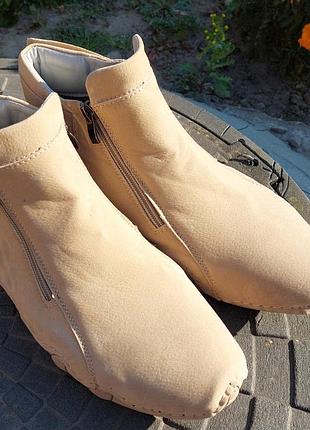 Анатомические ботинки хайтопы ldeck this is the way barefoot - 42 размер, натуральная замша