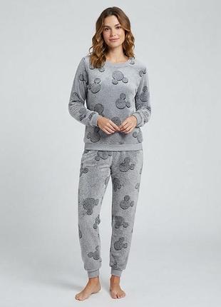 Теплый домашний пижамный комплект No295/43