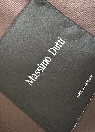 Укророченный тренч massimo dutti оригинал 9