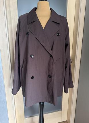 Укророченный тренч massimo dutti оригинал 4