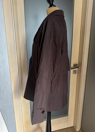 Укророченный тренч massimo dutti оригинал 5