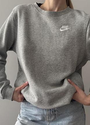 Сірий світшот nike оригінал
